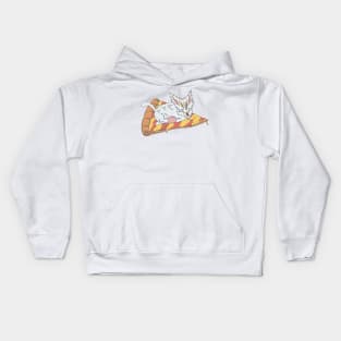 Flying Pizza Cat Pisittu Aresti - by Miskel Design Kids Hoodie